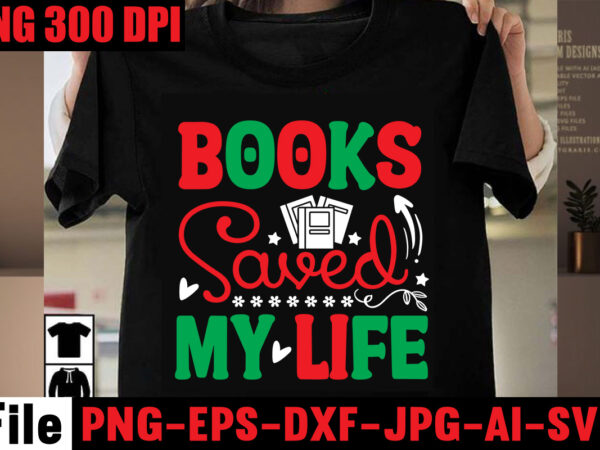 Books saved my life t-shirt design,books are a uniquely portable magic t-shirt design,book nerd t-shirt design,books quotes bundle png instant download, book reading png, booktrovert lover file, books sublimation designs