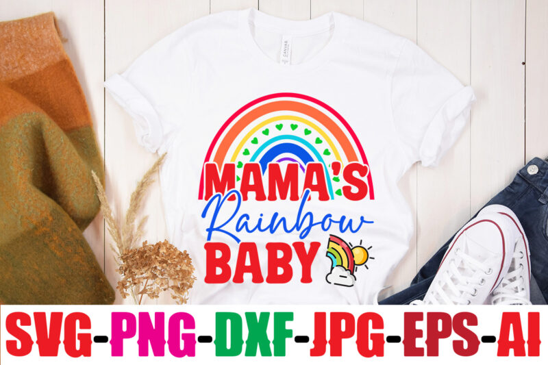 Mama s Rainbow Baby T-shirt Design,Beautiful Like A Rainbow T-shirt Design,teacher rainbow png SVG, teacher png svg,SVGs,quotes-and-sayings,food-drink,print-cut,mini-bundles,on-sale rainbow png svg, teacher life png svg, teacher svg, teach love inspire rainbow