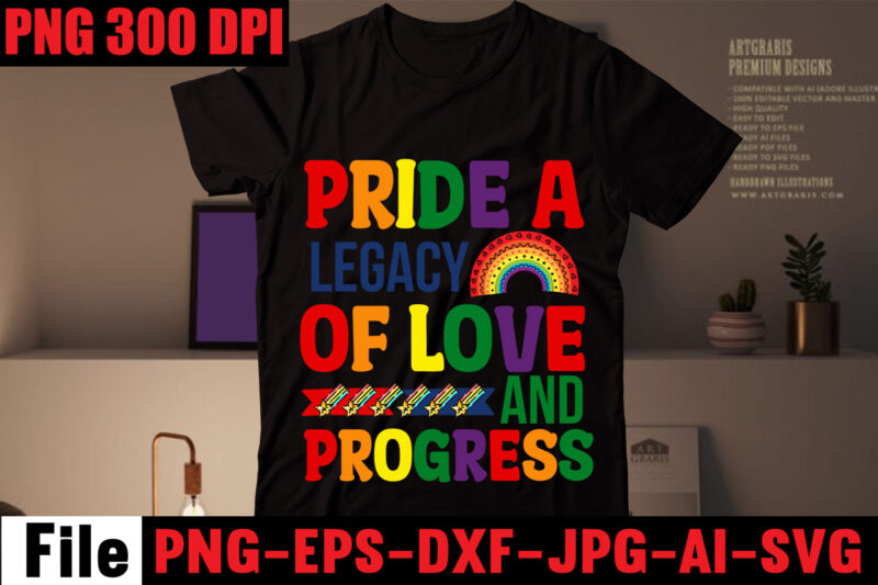 Pride A Legacy Of Love And Progress T-shirt Design,Pride A Celebration Of Love's Diversity T-shirt Design,Celebrate Love Honor Individuality T-shirt Design,Gay Pride Loading T-shirt Design,Beautiful Like A Rainbow T-shirt Design,teacher