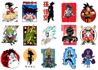 15 Dragon Ball shirt Designs Bundle For Commercial Use Part 3, Dragon Ball T-shirt, Dragon Ball png file, Dragon Ball digital file, Dragon Ball gift, Dragon Ball download, Dragon Ball design