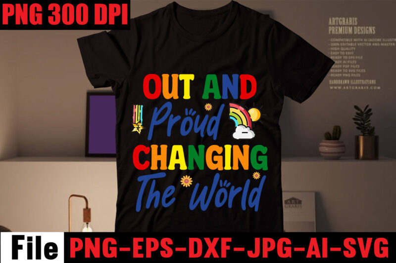 Out And Proud Changing The World T-shirt Design,Celebrate Love Honor Individuality T-shirt Design,Gay Pride Loading T-shirt Design,Beautiful Like A Rainbow T-shirt Design,teacher rainbow png SVG, teacher png svg,SVGs,quotes-and-sayings,food-drink,print-cut,mini-bundles,on-sale rainbow png