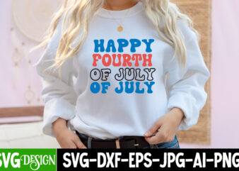 Happy Fourth of July T-Shirt Design, Happy Fourth of July Vector T-Shirt Design On Sale, American Mama T-Shirt Design, American Mama SVG Cut File, 4th of July SVG Bundle,4th of