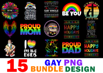 15 Gay Shirt Designs Bundle For Commercial Use Part 2, Gay T-shirt, Gay png file, Gay digital file, Gay gift, Gay download, Gay design