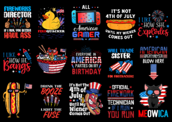 15 Funny 4th of July shirt Designs Bundle For Commercial Use Part 3, Funny 4th of July T-shirt, Funny 4th of July png file, Funny 4th of July digital file,