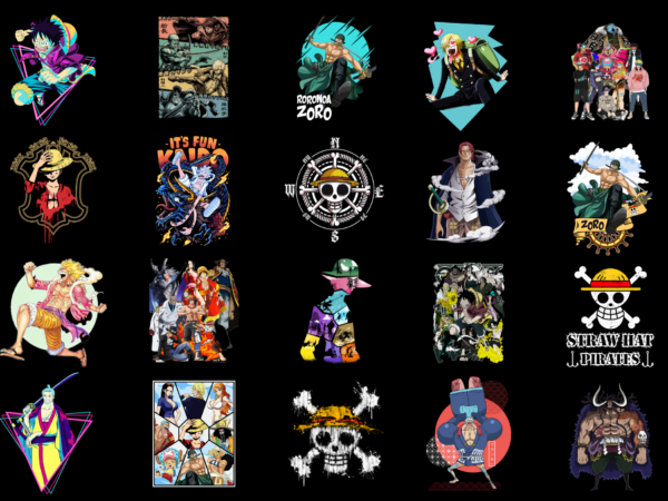 20 one piece shirt designs bundle for commercial use part 2, one piece t-shirt, one piece png file, one piece digital file, one piece gift, one piece download, one piece design