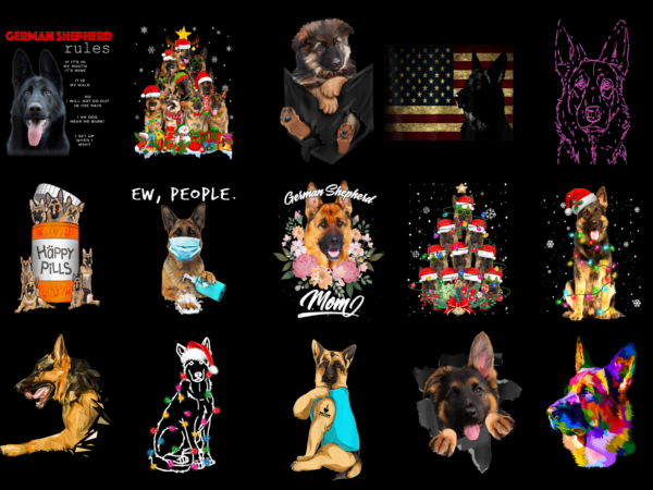 15 german shepherd shirt designs bundle for commercial use part 4, german shepherd t-shirt, german shepherd png file, german shepherd digital file, german shepherd gift, german shepherd download, german shepherd design