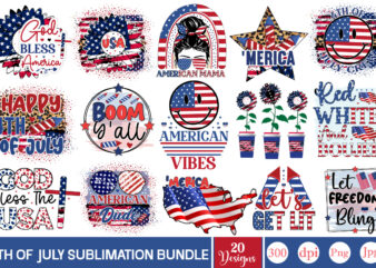 4th of July Sublimation Bundle Independence Day Sublimation, 4th of july sublimation, patriotic Sublimation design, god bless america, merica, god bless usa, usa, america,America Bundle Png, american flag,America Bundle Png,