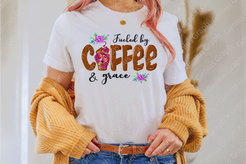Coffee Sublimation PNG Bundle 12 Designs | Coffee PNG Bundle | Funny Coffee Mom Designs for Sublimation and Print | Caffeine Colorful Leopard Print Bundle