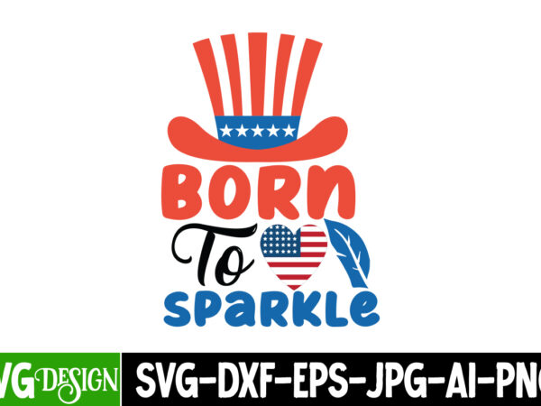 Born to sparkle t-shirt design