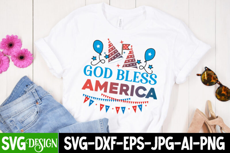 4th of July T-Shirt Design Bundle, 4th of July Vector T-Shirt Design Bundle, 4th of July Vector Bundle, American Mama T-Shirt Design, American Mama SVG Cut File, 4th of July