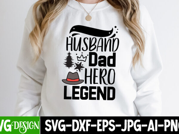 Husband dad hero legend t-shirt design, husband dad hero legend svg cut file, dad joke loading t-shirt design, dad joke loading svg cut file, father’s day bundle png sublimation design