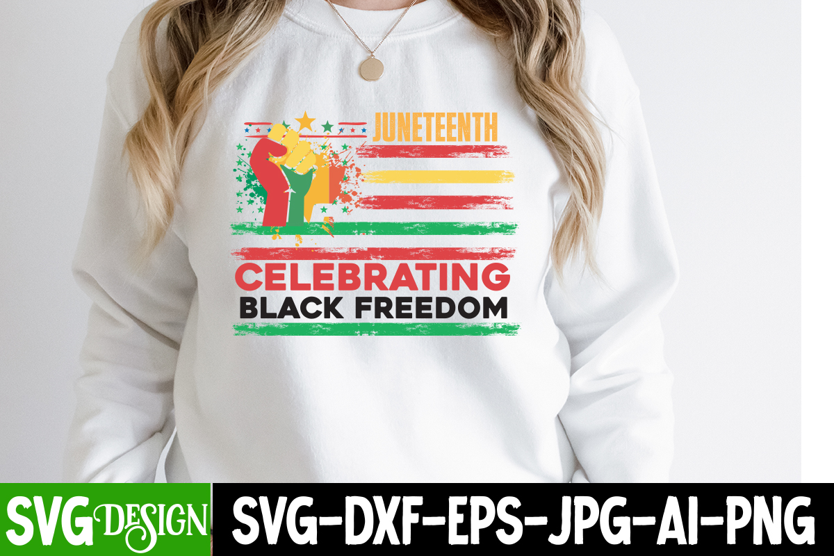 Juneteenth Celebrating Black Freedom T Shirt Design Juneteenth famous-african-american-names