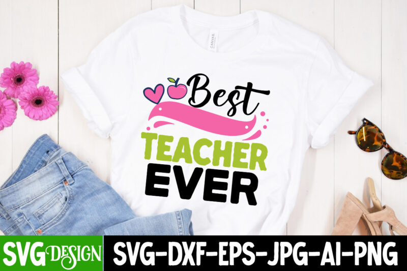 Teacher T-Shirt Bundle,Greaduation Bundle, Teacher SVG Bundle , Welcome Back To School T-Shirt Design. Welcome Back To School SVG Cut File, Teacher Svg Bundle, School Svg, Teacher Quotes Svg, Hand