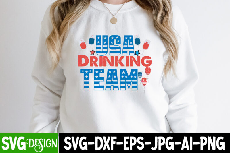 USA Drinking Team T-Shirt Design, USA Drinking Team Vector T-Shirt Design On Sale, American Mama T-Shirt Design, American Mama SVG Cut File, 4th of July SVG Bundle,4th of July Sublimation