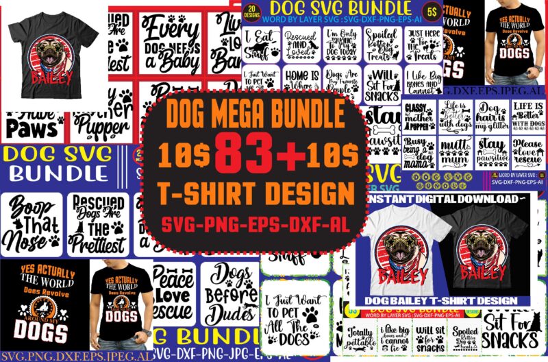 Dog T-shirt Bundle, 102T-shirt Design,on sell Design,Big Sell Design,Christmas svg bundle , 20 christmas t-shirt design , winter svg bundle, christmas svg, winter svg, santa svg, christmas quote svg, funny