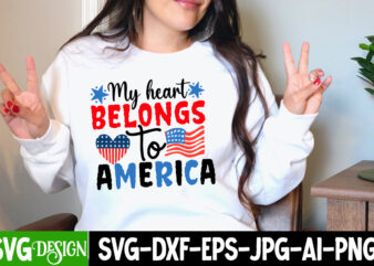 My Hearts Belongs to America T-Shirt Design, My Hearts Belongs to America SVG Cut File, We the People Want to Mama T-Shirt Design, We the People Want to Mama SVG