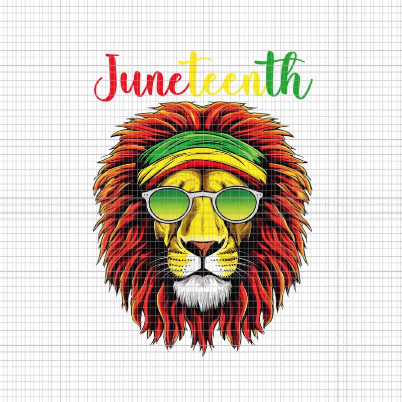 Lion Juneteenth Black History Freedom Png, Lion Juneteenth Png, Juneteenth 1865 Lion Png