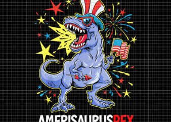American Flag 4th Of July T Rex Dinosaur Png, Amerisaurus Rex Png, Dinosaur 4th Of July Png, Dinosaur Flag Png