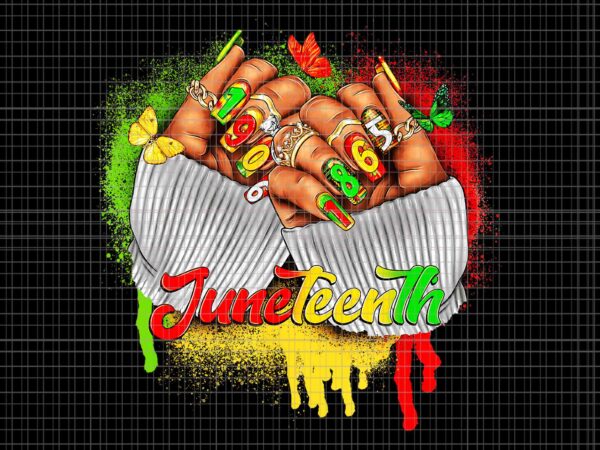 Juneteenth celebrate black woman hands nails png, hands nails juneteenth png, juneteenth day png, juneteenth 1865 png vector clipart