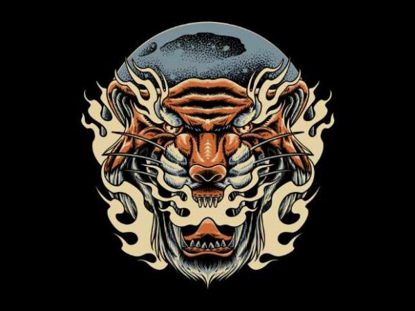 Tiger t shirt designs for sale