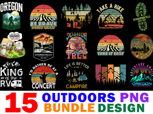 15 outdoors shirt designs bundle for commercial use, outdoors t-shirt, outdoors png file, outdoors digital file, outdoors gift, outdoors download, outdoors design