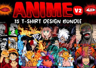 anime illustration tshirt design bundles volume 2 japanese