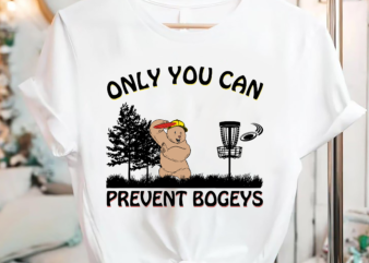 Bogey The Bear, Only You Can Prevent Bogeys Disc Golf PC