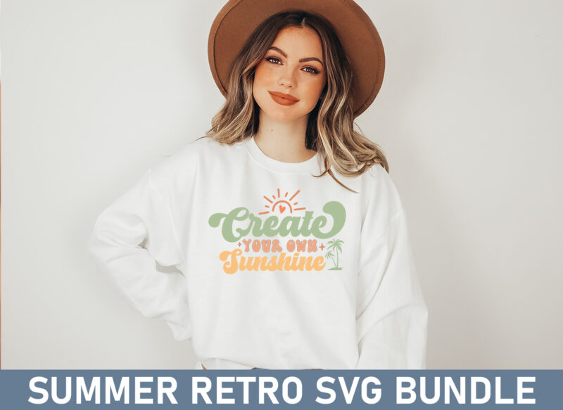 Retro Summer SVG Bundle