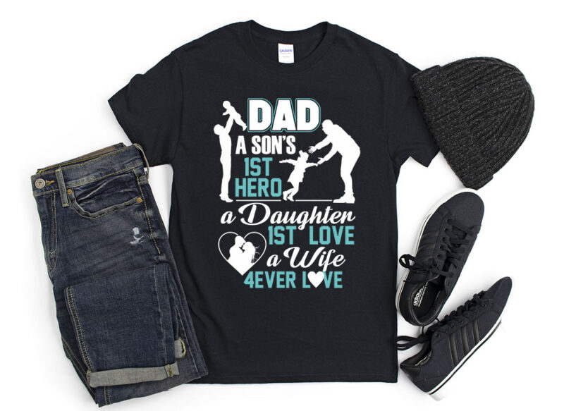 Buy Father’s Day T-shirt Design Bundle – 100 Designs