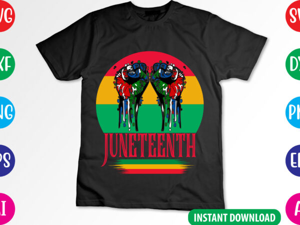 Juneteenth t-shirt design