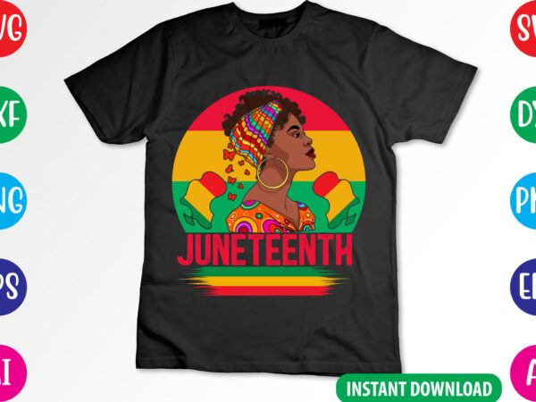 Juneteenth t-shirt design