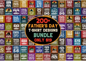 Dad Papa Daddy Father’s Day T-Shirt Design Bundle,best dad t shirt design, super dad t shirt design, dad t shirt design ideas, best dad ever t shirt design, dad daughter