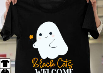 Black Cats Welcome T-Shirt Design, Black Cats Welcome SVG Design, Show me Your Kitties T-Shirt Design, Show me Your Kitties SVG Cut File, cat t shirt design, cat shirt design,