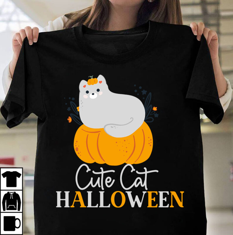 Cute Cat Halloween T-Shirt Design Bundle,Cat SVG Mini Bundle,Cat T-Shirt Design Bundle,Show me Your Kitties T-Shirt Design, Show me Your Kitties SVG Cut File, cat t shirt design, cat shirt