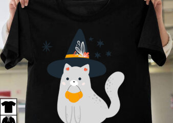 Happy Halloween T-Shirt Design, Happy Halloween SVG Cut File, Show me Your Kitties T-Shirt Design, Show me Your Kitties SVG Cut File, cat t shirt design, cat shirt design, cat