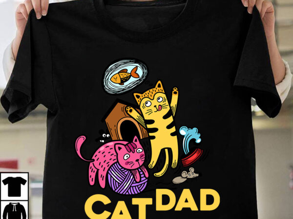 Cat dad funny t-shirt design, t-shirt design,t shirt design,tshirt design,how to design a shirt,t-shirt design tutorial,tshirt design tutorial,t shirt design tutorial,t shirt design tutorial bangla,t shirt design illustrator,graphic design,vintage t-shirt