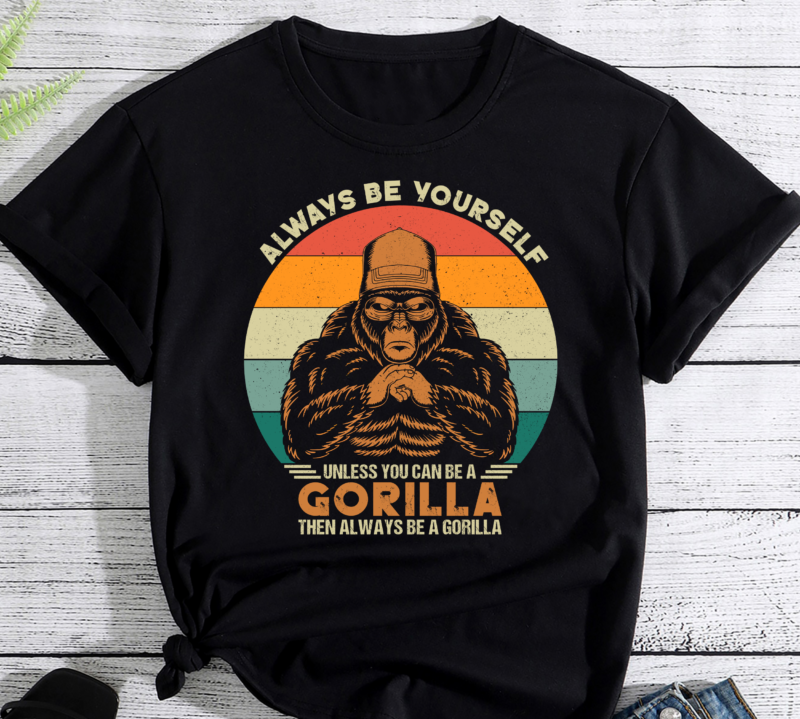 Funny Gorilla Art For Men Women Primate Animal Gorilla Lover PC