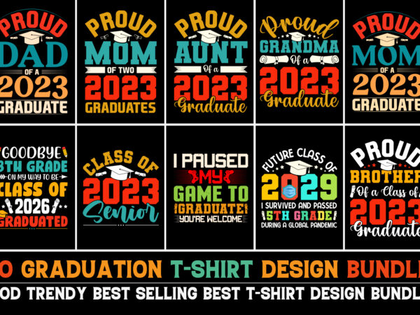 Graduation t-shirt design bundle