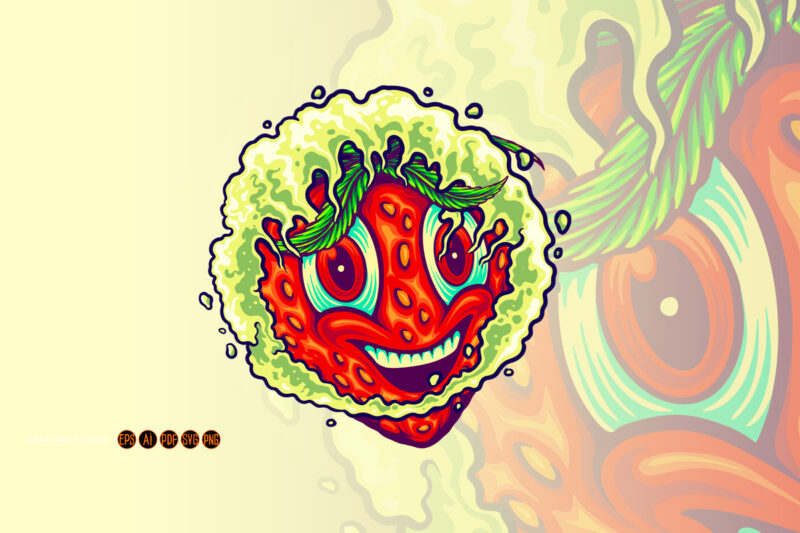 Happy strawberry kush weed strain