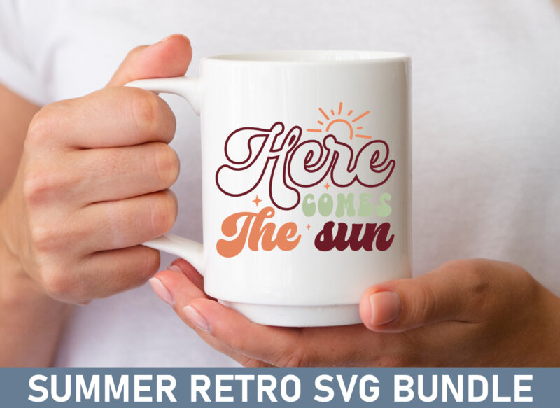 Retro Summer SVG Bundle