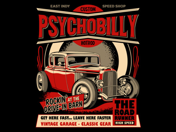 Hot rod 02 graphic t shirt