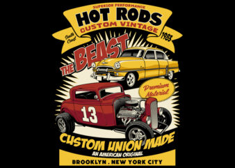Hot Rod 03 graphic t shirt