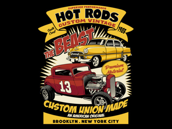 Hot rod 03 graphic t shirt