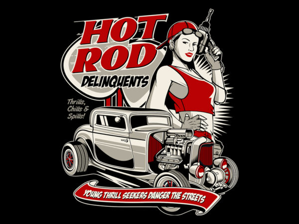 Hot rod 07 graphic t shirt