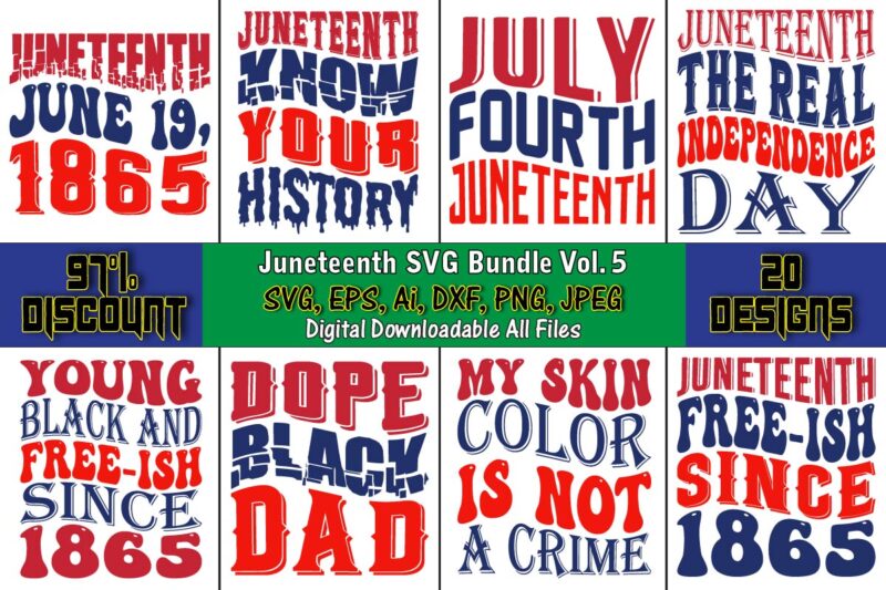 Juneteenth SVG Bundle Vol. 5Juneteenth,Juneteenth svg bundle, Juneteenth t-Shirt,Juneteenth svg vector,Juneteenth png, Juneteenth png design, Juneteenth t-shirt design,Juneteenth PNG Bundle, Juneteenth Black Americans Independence 1865 png, Black History png, Black