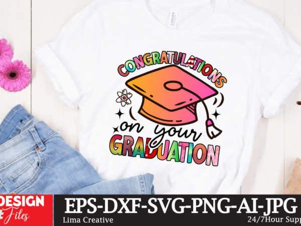 Congratulations on your graduation sublimation design ,class of 2023 sublimation png design,2023 graduation cap, tassel, certificate bundle, cake topper svg cut file | digital download for cricut, silhouette, glowforge |