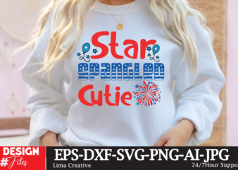 Star Spangled Cutie T-shirt Design , 4th july, 4th july song, 4th july fireworks, 4th july soundgarden, 4th july wreath, 4th july sufjan stevens, 4th july mariah carey, 4th july