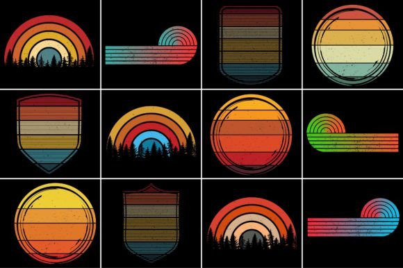 Retro Vintage Sunset Grunge Background Bundle,Sunset,Vintage,Retro,Sunset Bundle,Retro Vintage Sunset.Retro Sunset,Vintage Retro,Vintage Sunset,Retro Colorful Background,Vintage Colorful Background,Pod,T Shirt Elements,Vintage Circle Sunset,retro Circle Sunset,Sunset Graphic Design,Half Circle Vintage,Retro Striped Sunset,Vintage Striped Sunset,Distress