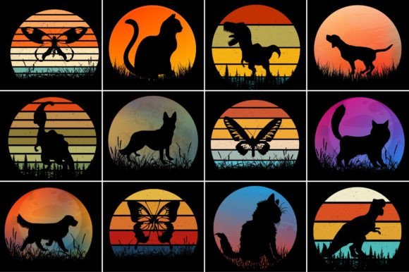 Sunset Retro Vintage Graphic Mega Bundle,vintage t shirt design template,vintage t shirt design vector,vintage t shirt design,90s vintage shirts,vintage 80s t shirts,vintage band t shirts,vintage t-shirt design template,vintage t-shirt design