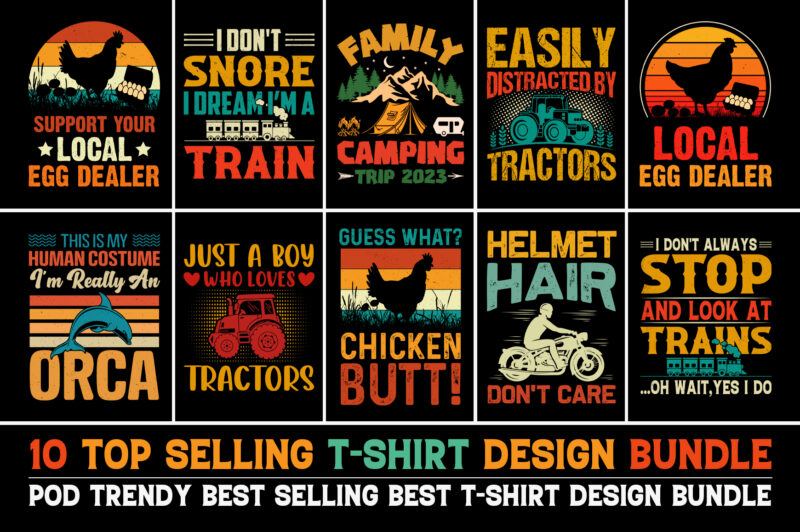 T-Shirt Design Bundle